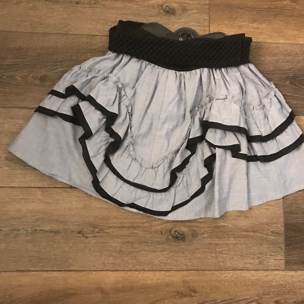 Belted Ruffle Skirt - Picture 5 of 6